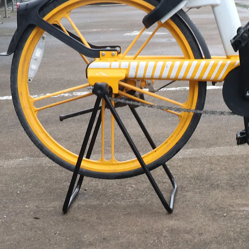 Cycle Parking Foldable Rack Kick Stand Wheel Home Mechanic Truing Professional Bike Stand For Parking Bike Display Stand