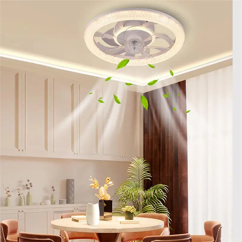 remote control high quality energy saving rgb ceiling fan living room ceiling fan with lights