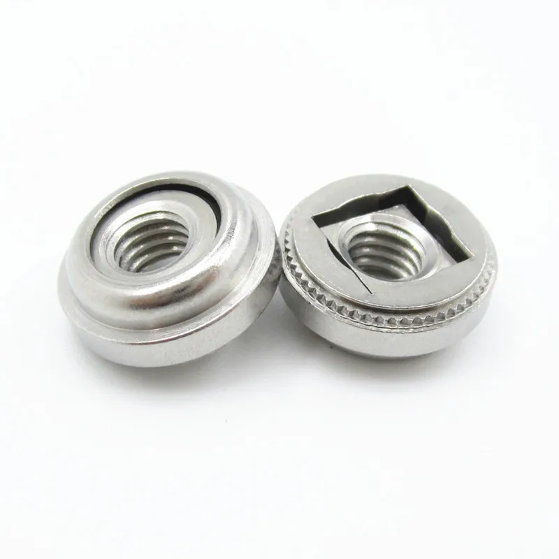 High Quality Type AS AC LAC LAS Threaded Carbon Steel Self Clinching Floating Clinch Nuts For Sheet Metal