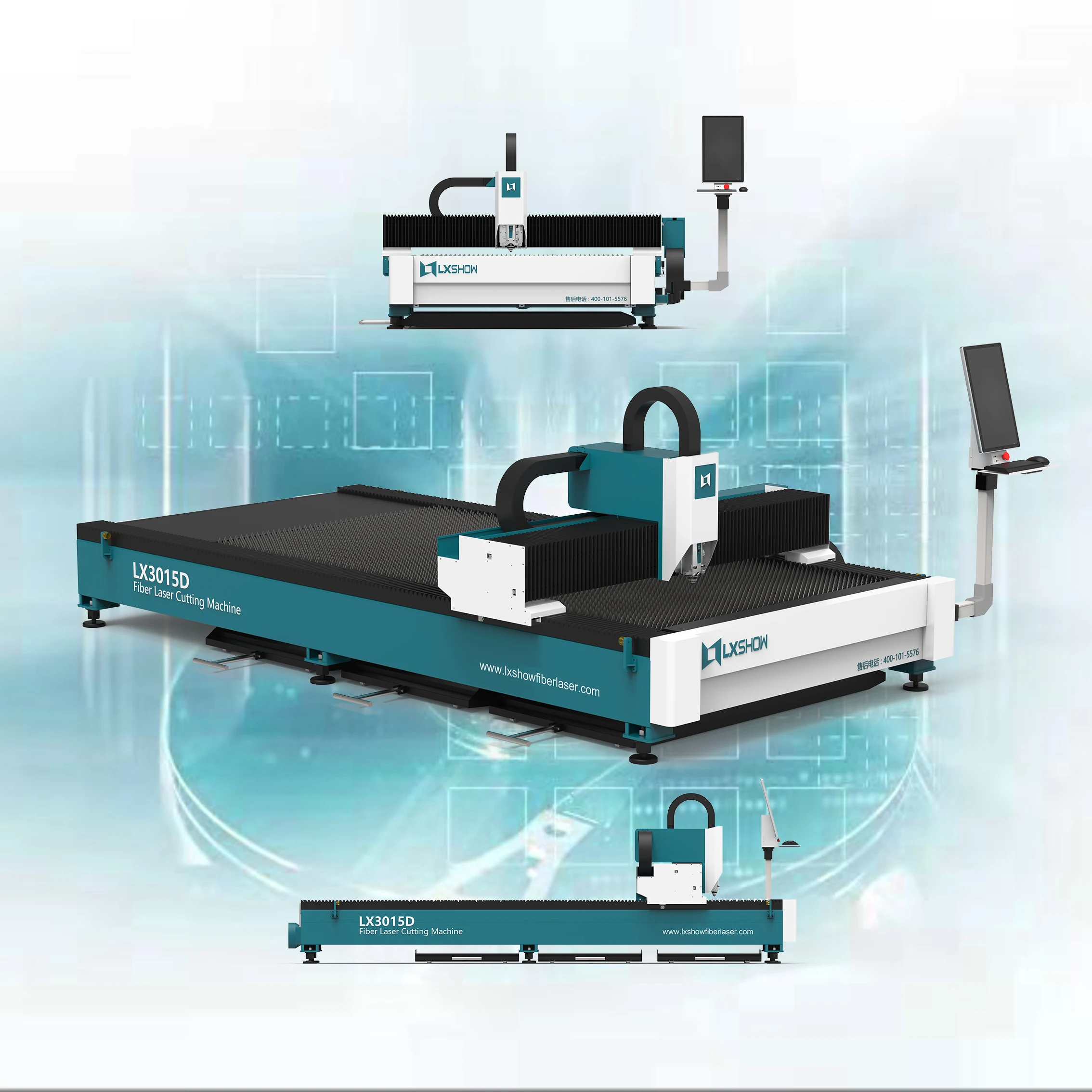 Best price 1000w 1500w 2000w  fiber laser cutter for iron steel aluminum copper plate sheet cnc laser cutting machine