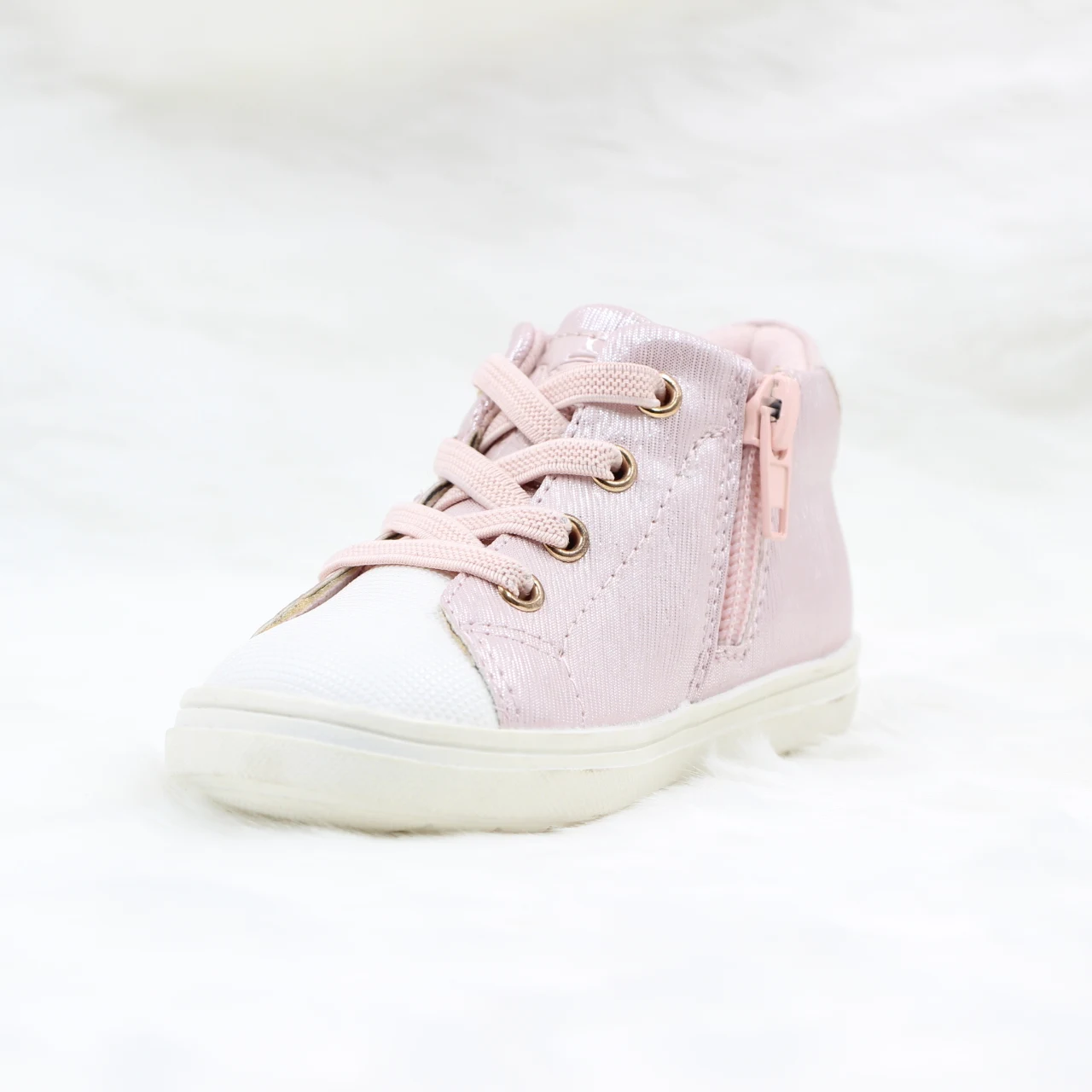 Spring Summer Fashion Girls Styles Pink Pu Upper TPR Outsole Girl Shoes Casual Sneakers