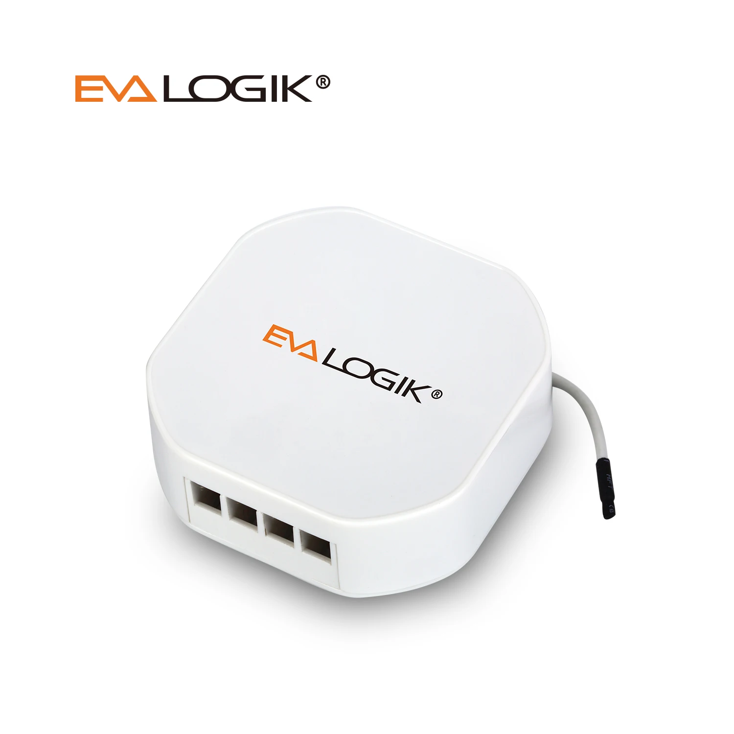 EVA LOGIK ZW76D Power Supply Wireless Remote Control 2 Way Switch Module Z-wave Relay Controller