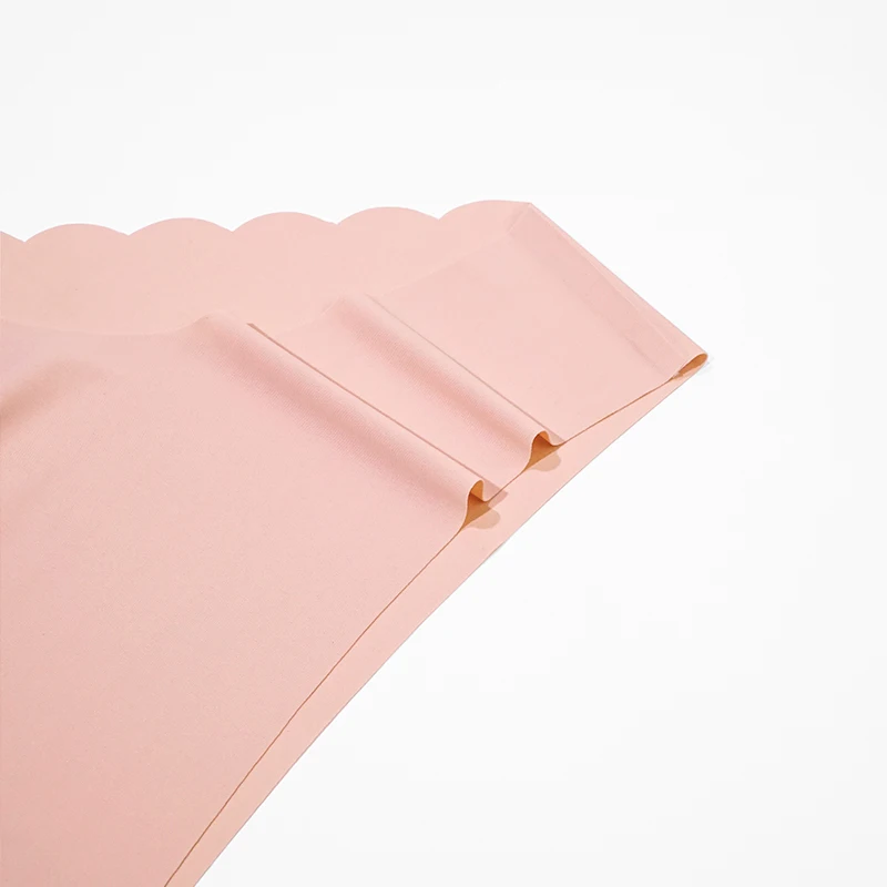 EU US Size Ladies Briefs Ice Silk Ruffles Seamless Undies Knickers Bragas Invisible Seamless Bikini Panties