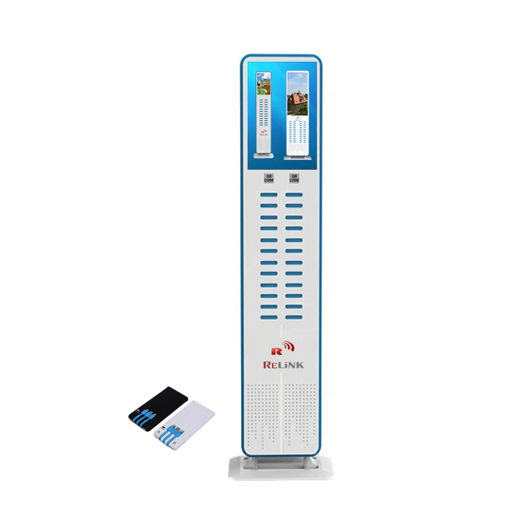 
24 Slot Mobile Phone Battery Charger Powerbank Share Power Bank Rental Station 