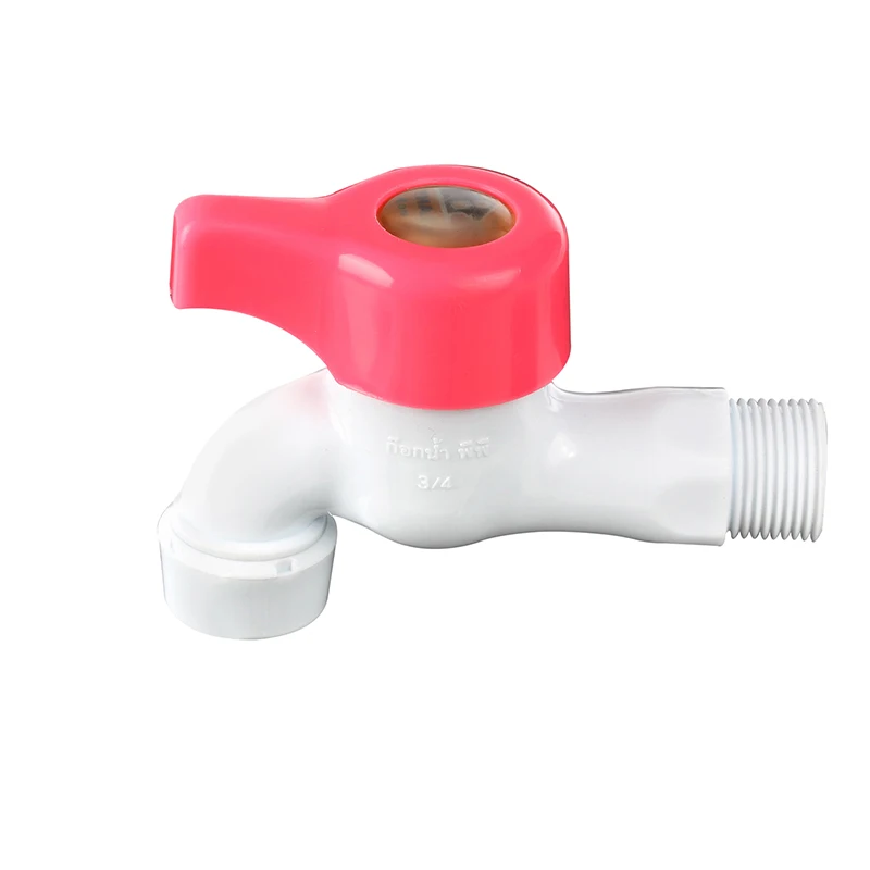 wholesale pvc pp high quality water faucet tap small plastic water faucet Plastic cold hot water pp/ABS/PVC tap bathroom tap
