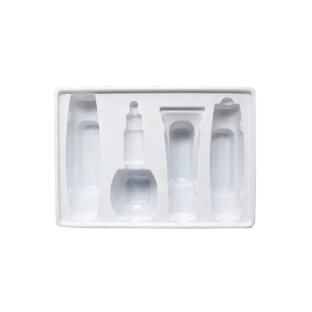 Customize PP PS Blister Tray Manufactures Plastic Blister Inner Packaging Tray For Cosmetic
