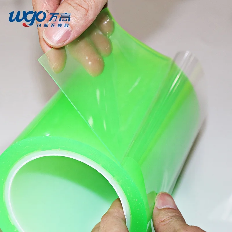 
Factory Direct WGO Removable No Residue Double-sided Master Adhesive Tape PET Polyester Resin Tape 300/400/500mm in width 