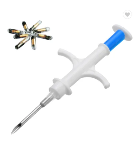 Микрочип дальнего действия RFID EM4305 чип шприц для домашнего скота rfid чип bioglass транспондер