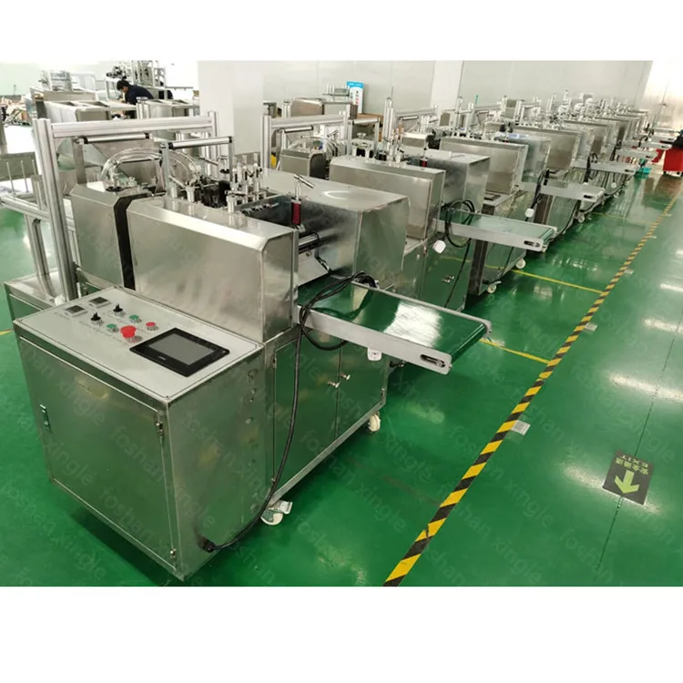 Low Price Production Cotton Swab Making Non-Woven Fabric 75% Wet Alcohol Prep Pad Horizontal Packing Machine
