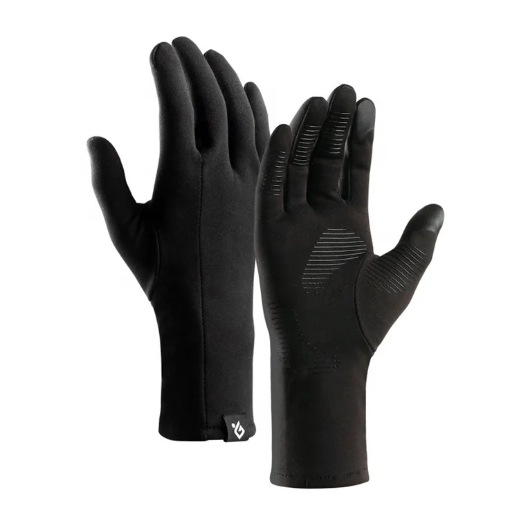 Wholesale prices 2022 Hot sale touchscreen Custom Anti Slip Silicone Gel Winter Thermal Warm Fleece Lining Cycling Bike Gloves