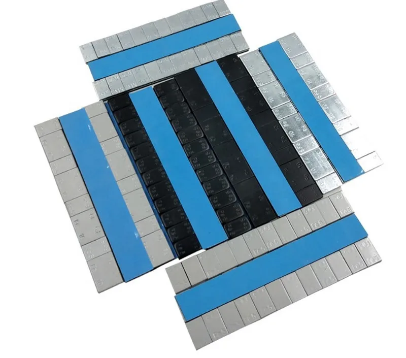 
Balance weight car tire used Fe sticky block 