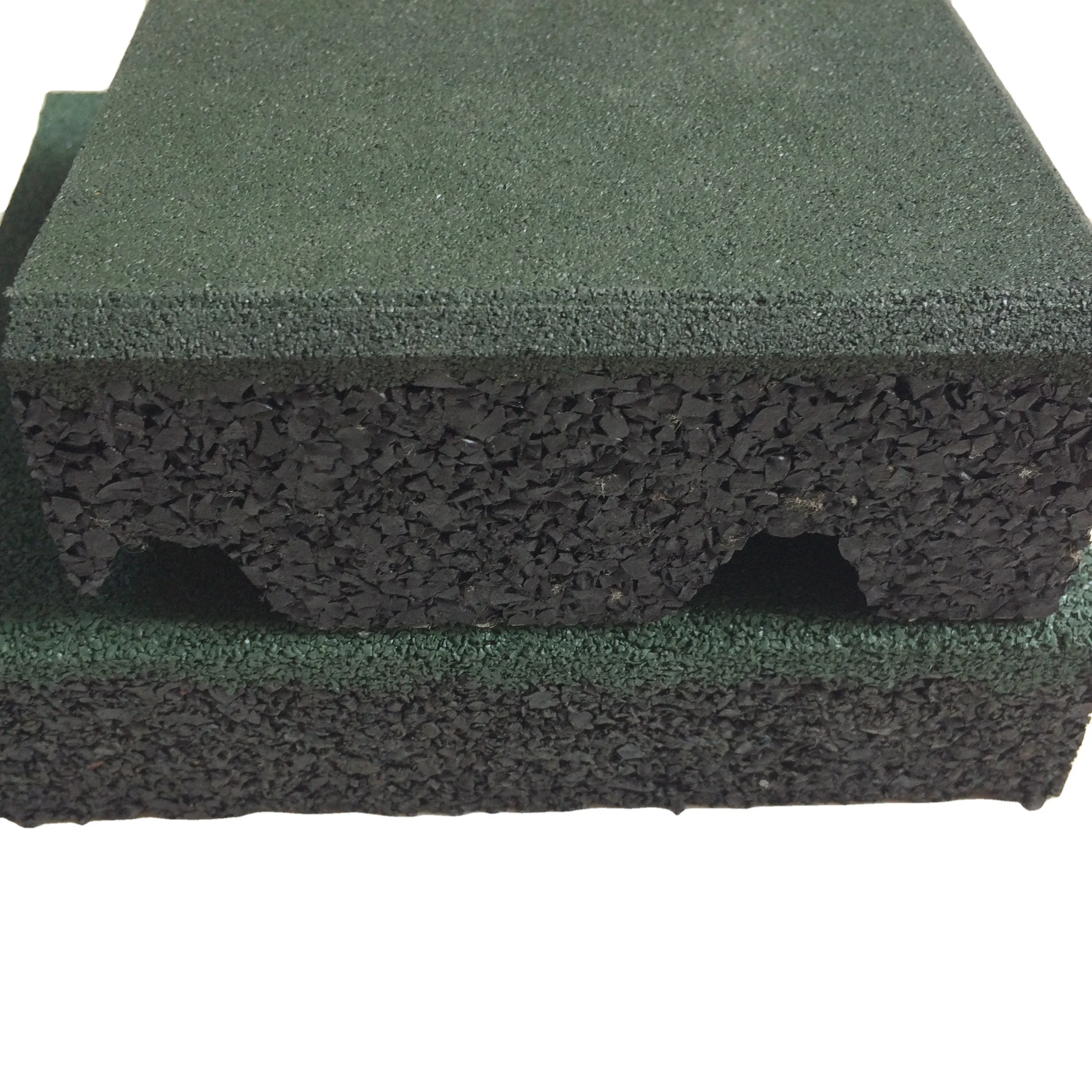 tile interlock floor soundproofing shock absorber safety play rubber tile mat