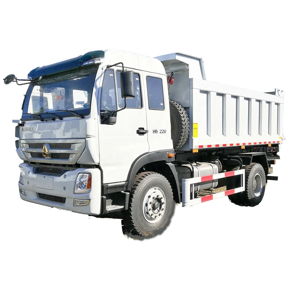 Loading 10 Ton 15ton Sinotruk HOMAM H5 4x2 220hp Dump Truck Hoist 12 Ton