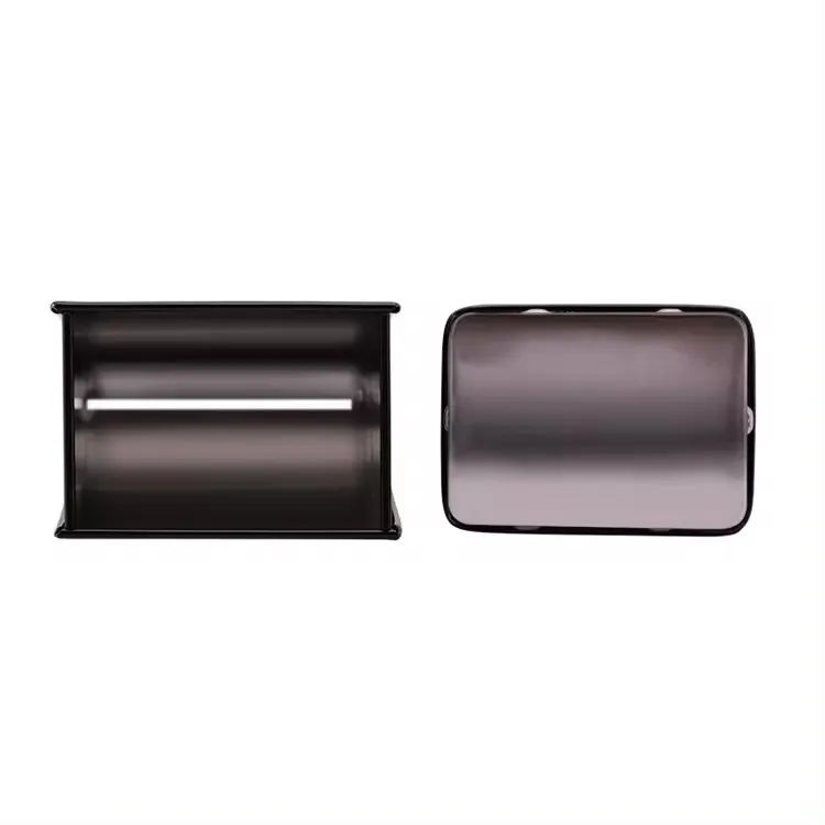 New wholesale razor blade storage iron box Portable safety Razor blade case barber shop beauty tool