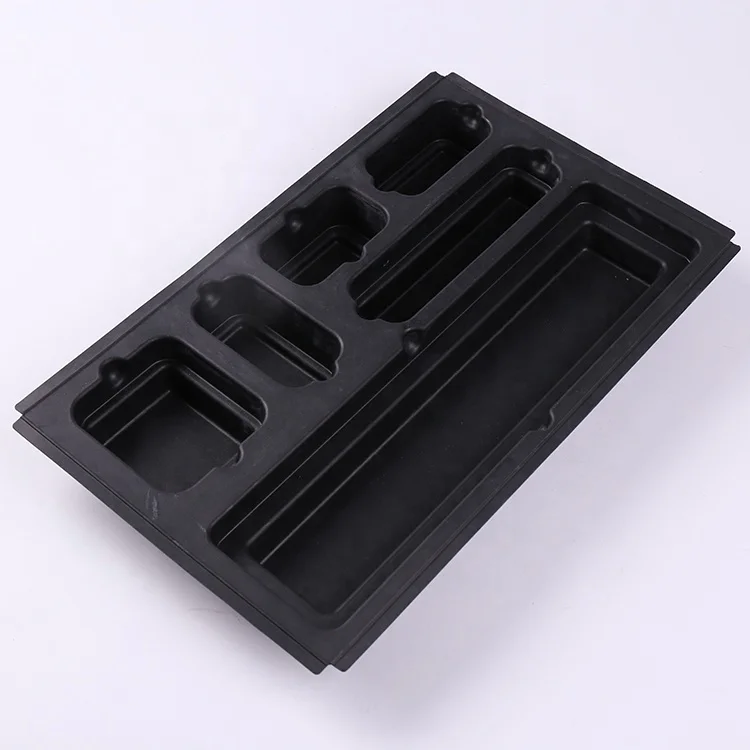 Eco-friendly Recyclable Biodegradable Customized Black Pulp Molded Packaging Manufacturer