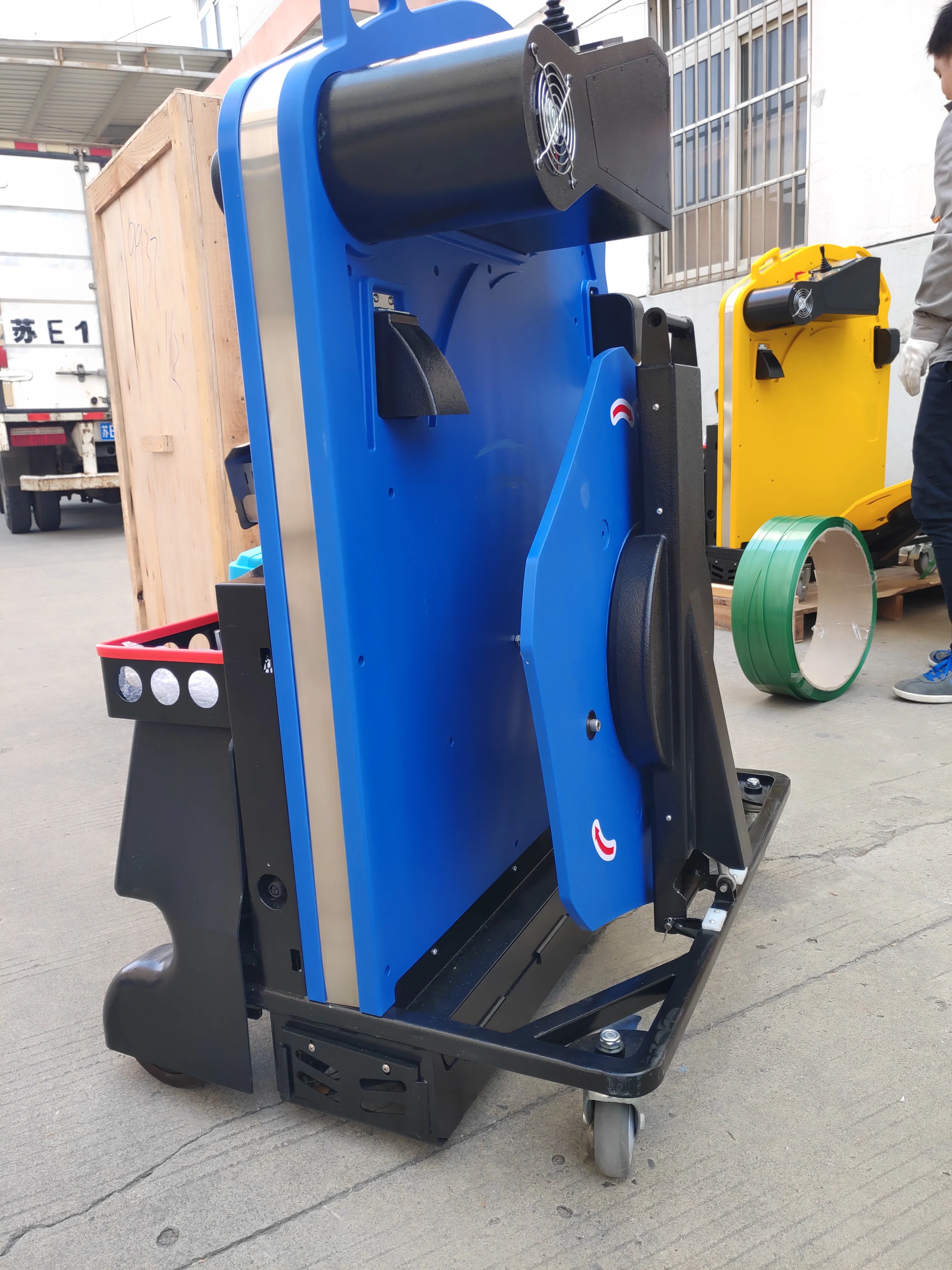 Pallet Threading Machine Good Price Mobile PP PET Strap Belt Bundling Strapping Tools