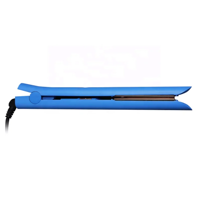 ISO Salon Beauty Ceramic Hair Straightener Ultrasonic Infrared Hair Care Cold Plate Thin Flat Iron