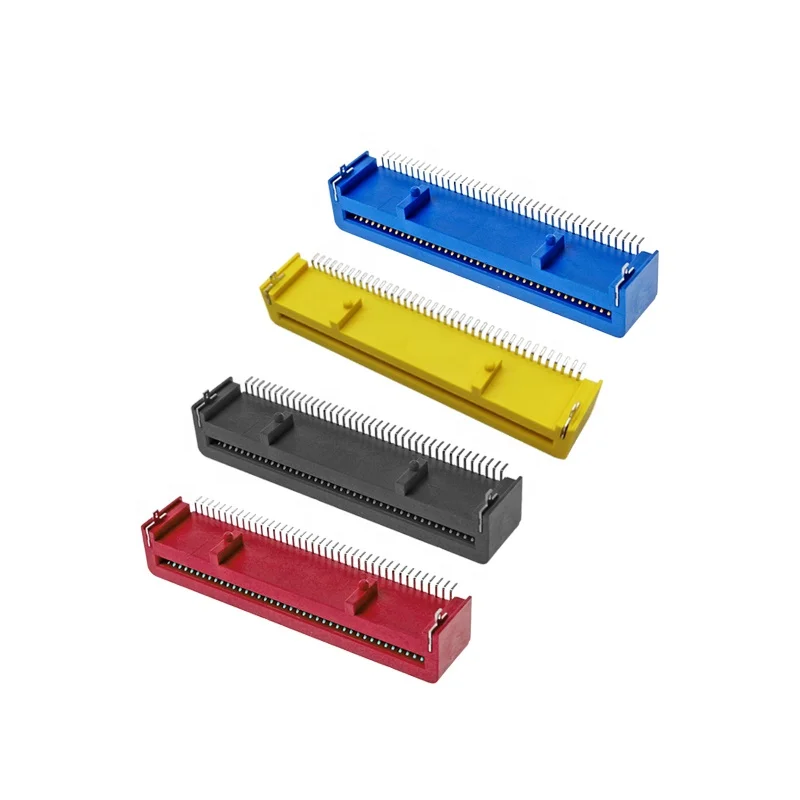 BBC Micro Bit Connector PCB 12 to 72 Leads 1.27mm Right Angel SMT SMD Type Edge Card Connector