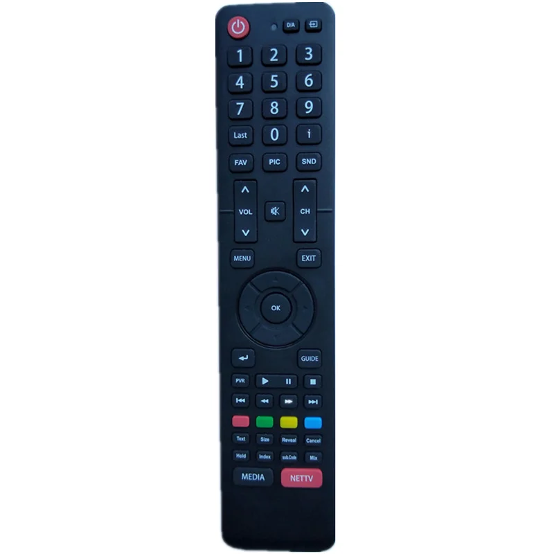 ONE FOR ALL Universal Remote Controller with MEDIA NETTV function Black 54 Butons