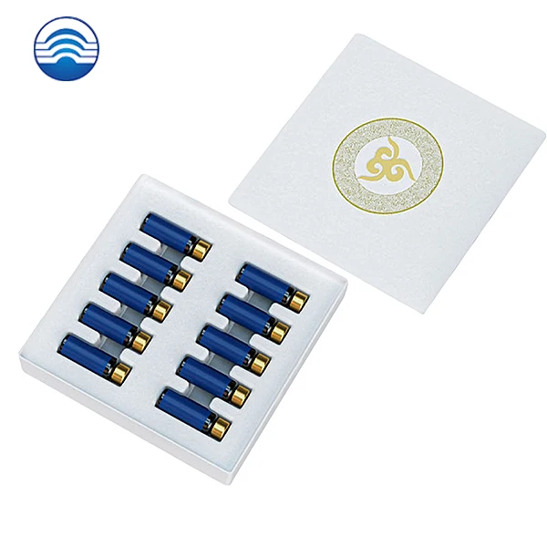 Small order 16 years factory custom white packing  model paper pulp box tray lid