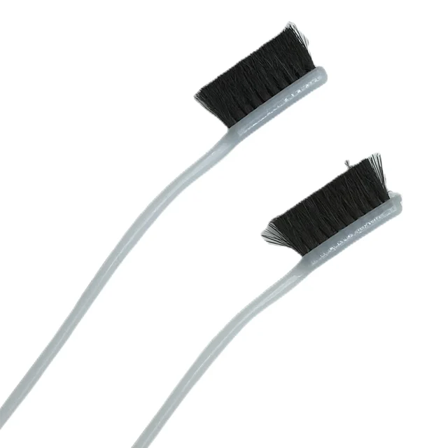 PP Handle Nylon Cleaning Tooth Brush  for leather and shoe factory  plastic handle glue paste tooth brush