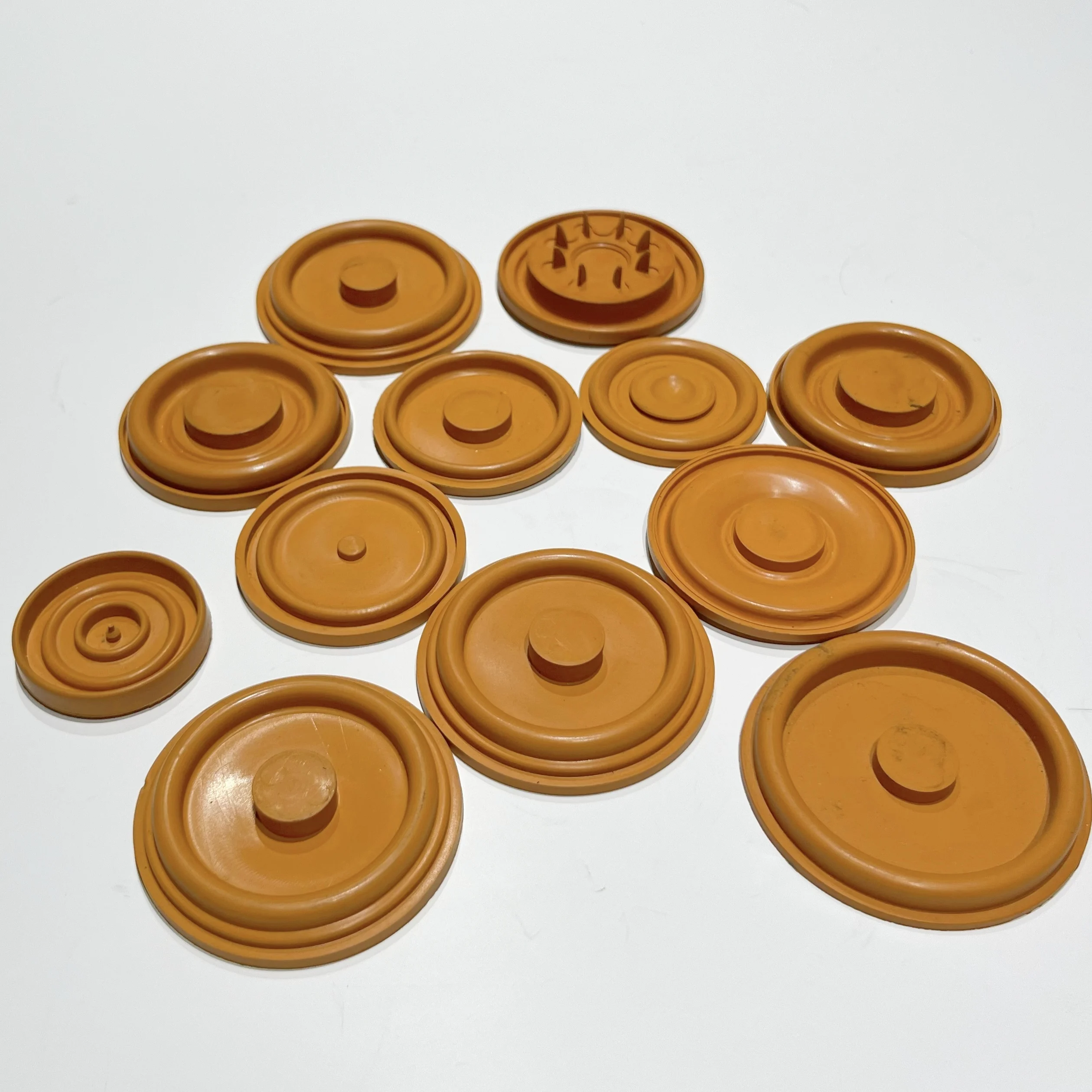 PULI Silicone masking cone rubber plug NBR FKM rubber hole plug rubber seal plugs