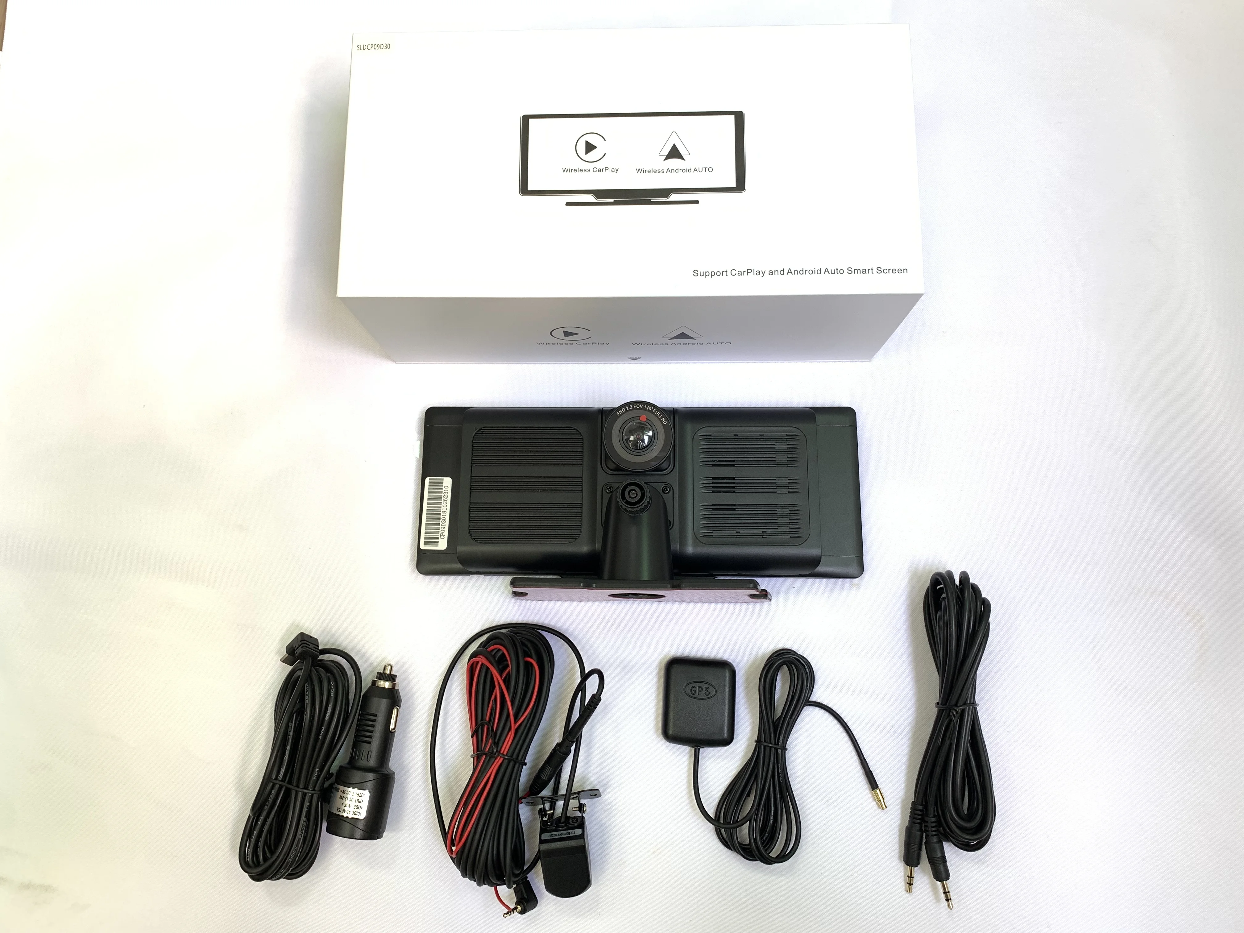 10.25' Wireless CarPlay/Android Auto Head Unit, GPS, HD Backup Cam, BT, FM/AM Radio