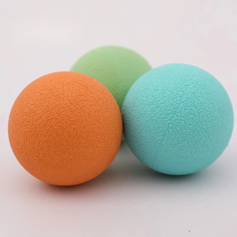 2023 TPR Solid Ball Rubber Elastic Ball Pet Chew Toys Customizable Eco Friendly Pet Chew Interactive Toy Dog