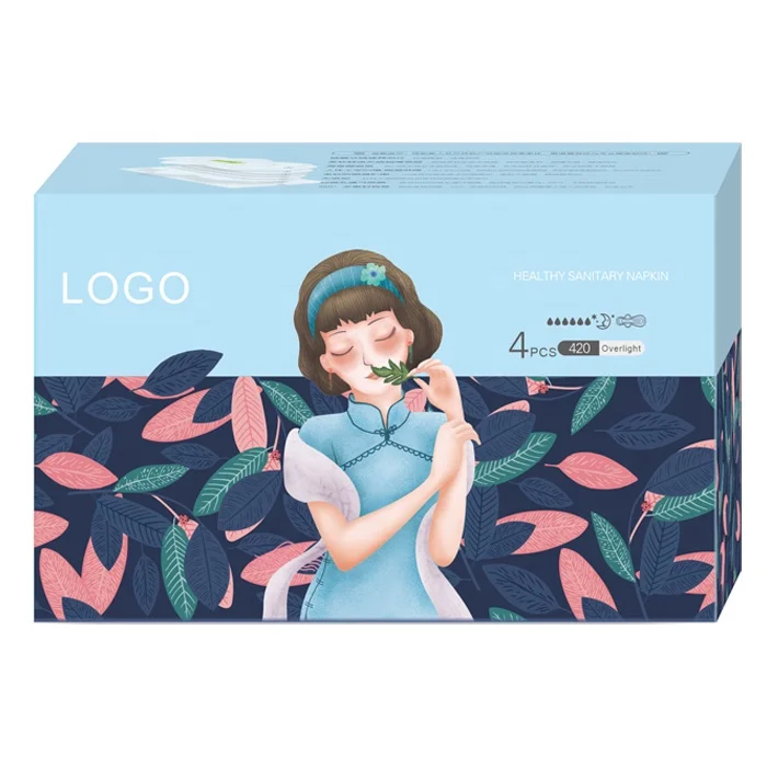 Гигиенические прокладки премиум-класса, органические прокладки для менструации 260 мм