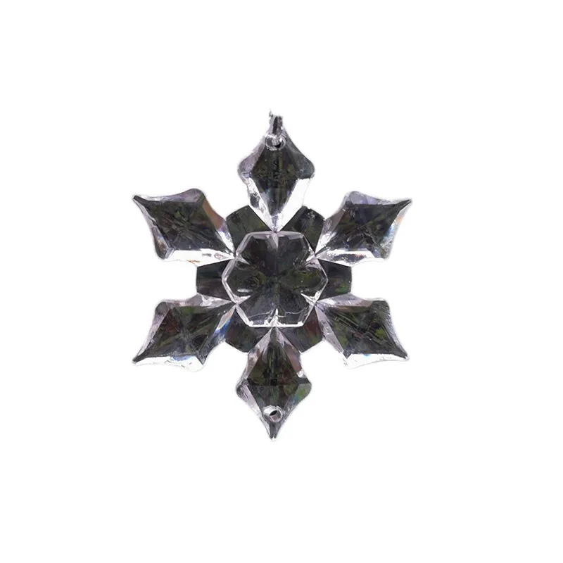 2407 zhikou source manufacturers processing custom multi-style color snow flake ice strip festival wedding decoration p