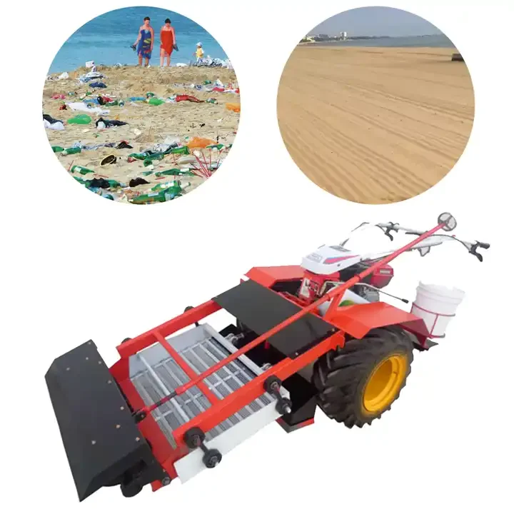 Industrial Steel Walk-Behind Eco-Friendly Sand Cleaning Machine Efficient Beach Sand Cleaner Product