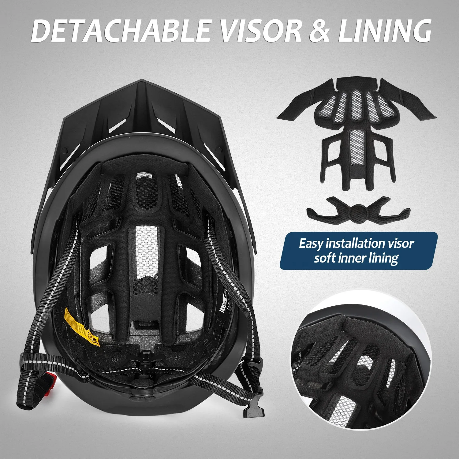 VICTGOAL men road ebike bmx goggle bike helmet for man adult cycling visor face shield racing kid bicycle adult men bike helmet