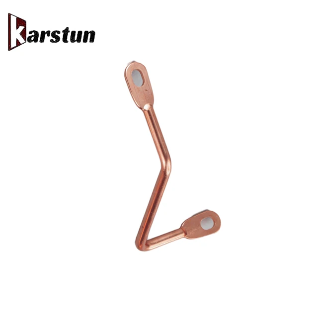 best quality Complex shape bending busbar Copper laminated flexible shunt 3D copper bus bar