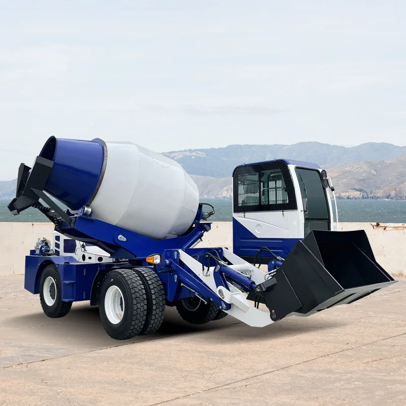 SDYD Factory Self Loading Mobile Concrete Mixer Truck With Cheap Priec And High quality