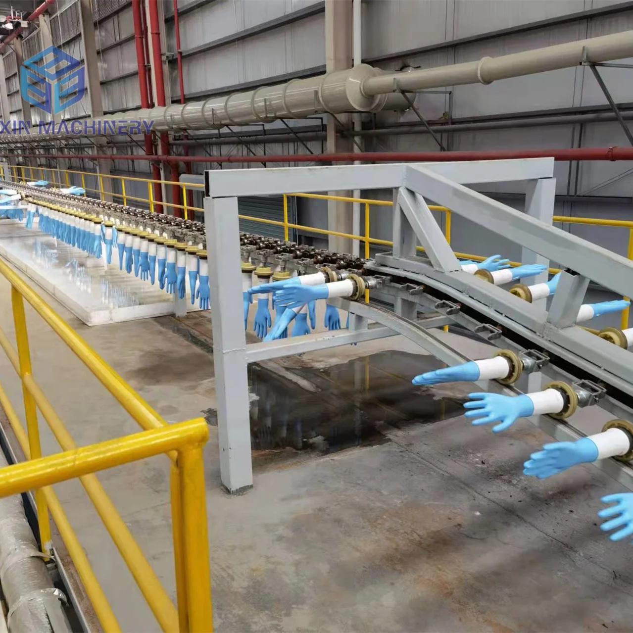 2022 machines to make latex gloves latex glove production line