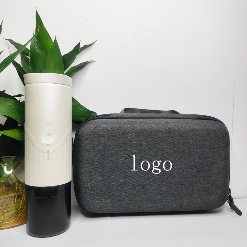 Electric portable coffee maker espresso coffee machine usb cable and stainless steel coffee capsule making machine