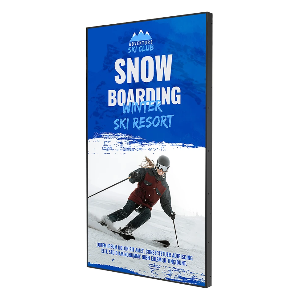 43-49 inch wall mounted capacitive touch WIFI 3G Android Network Advertising Player ,xxx tv for indoor advertising use