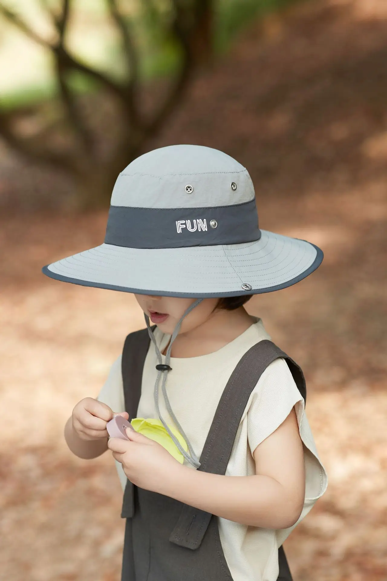 2024 Spring and Summer New Children Unisex Cowboy Hat Men's Simple Unisex Style Camping and Play Sun Hat