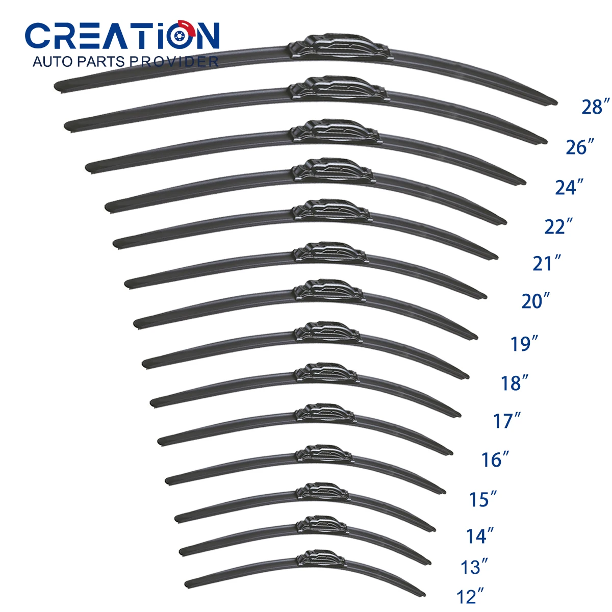 CREATION High quality Car Accessories Universal Multifunctional Windshield Wiper Fit For 99% Cars