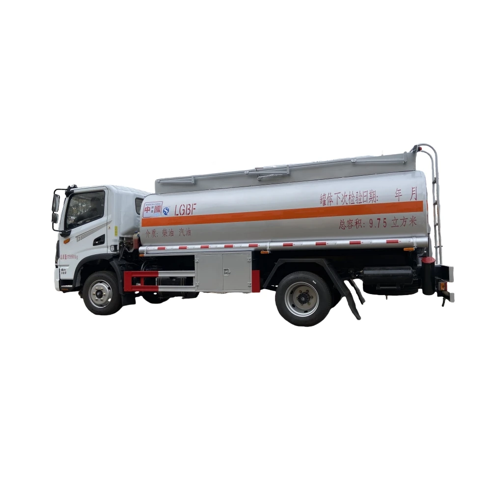 Dongfeng топливный грузовик 4x2 150 л.с. емкость бака 8/10 куб. М