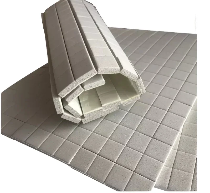 Guangdong manufacturer supply glass protector pads adhesive white foam pad sheet double-sided gue square EVA foam pad