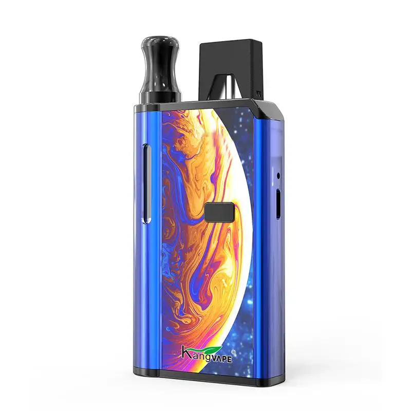 Authentic Kangvape 420 2in1 Box Mod Kit 650mAh Preheat Various Voltage Battery Compatible Pod 510 Cartridges