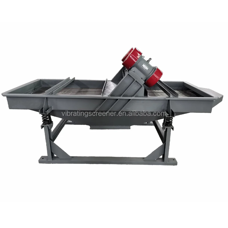 Rectangular Linear Vibrating Sieve Sifter for Wood Chips shell biomass metal chips metal scrap