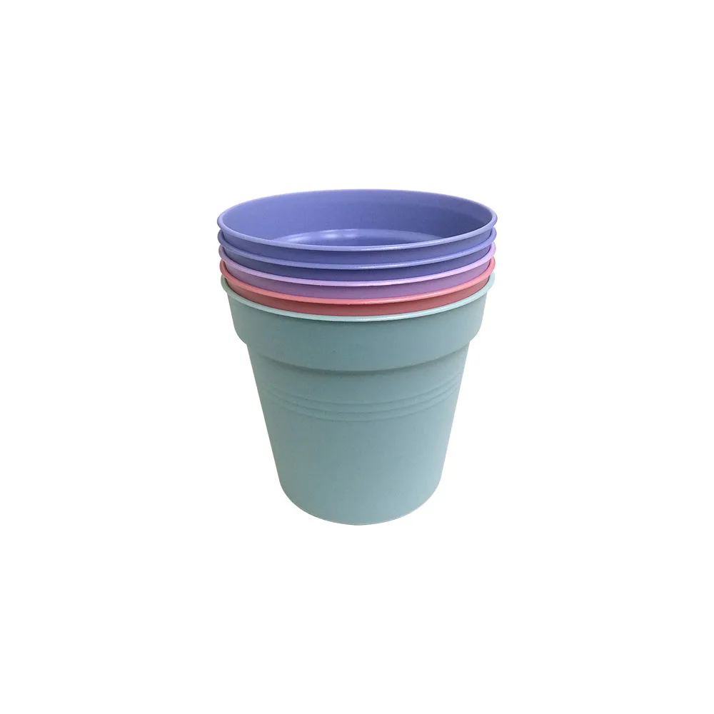 Malaysia Supplier Plastic Flower Pots Garden Mini Plant Pots Plastic Biodegradable Garden Pots Nursery