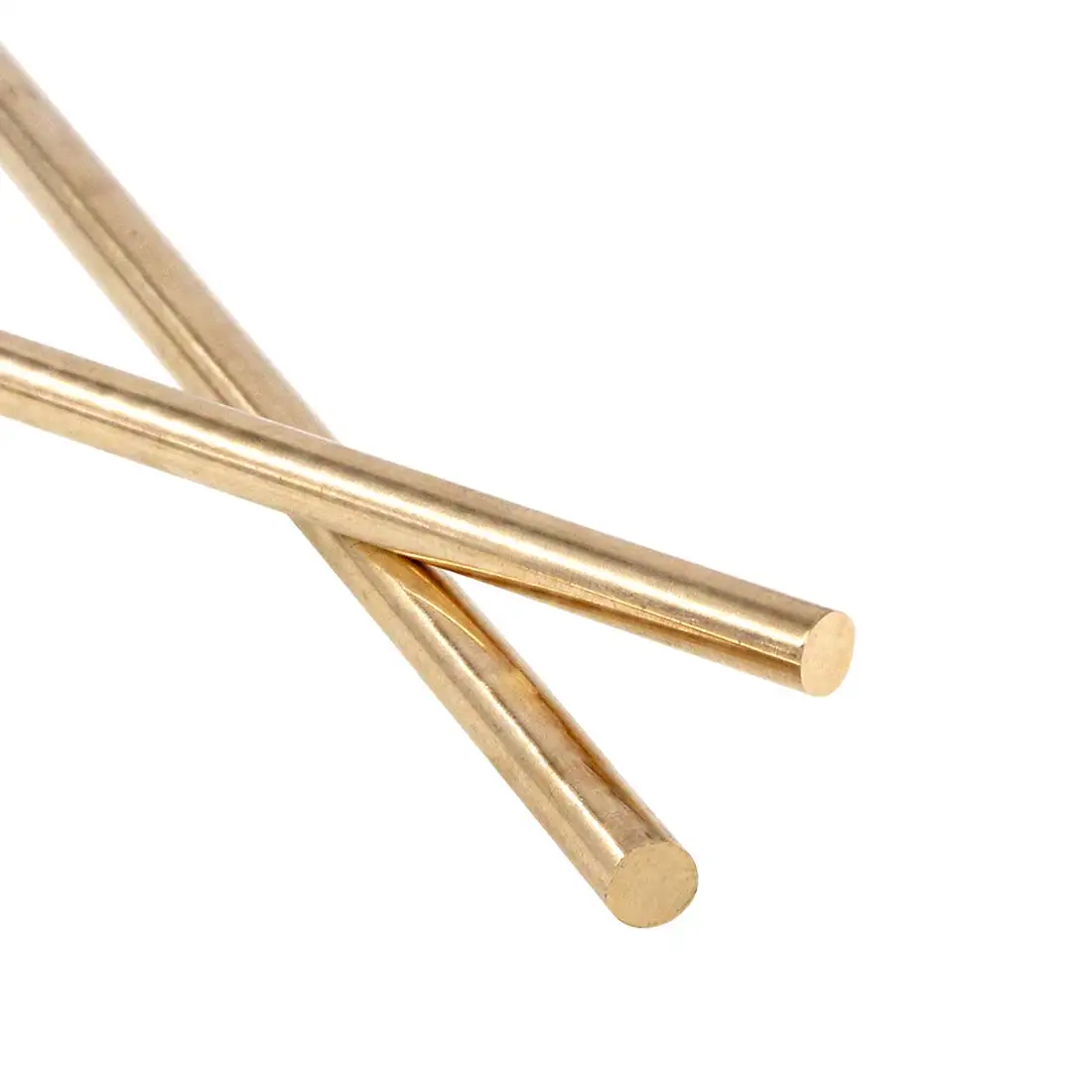 6mm x 356mm Brass Straight Solid Round Rod Lathe Bar Stock for DIY RC Model Car RC Helicopter Airplane Model Ship