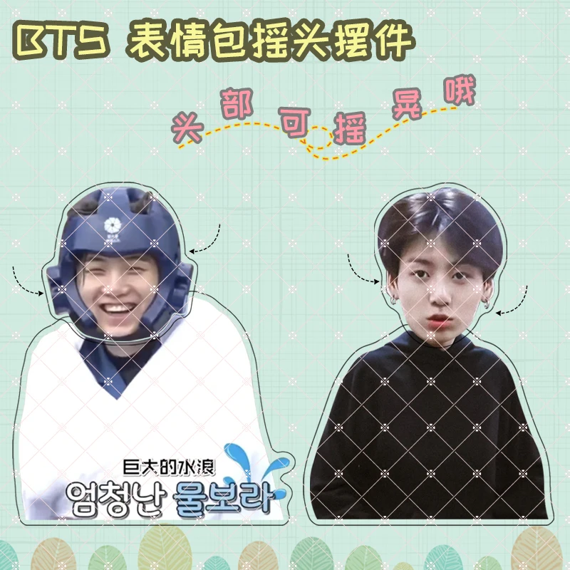 Wholesale Transparent custom pedestal plinths set kpop display acrylic stand with shaking head