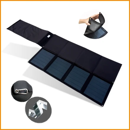 ETFE неотражающие гибкие складные солнечные панели с Powerpole для батареи Lifepo4