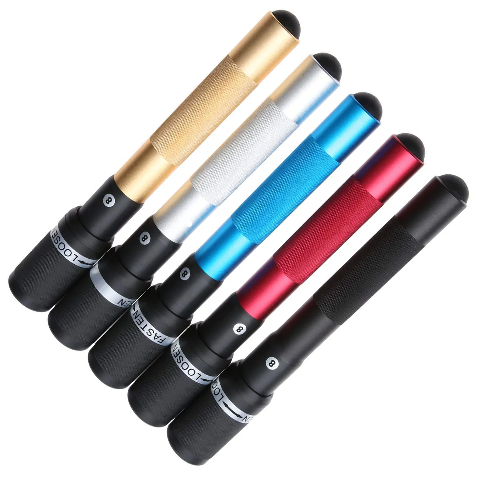 Aluminum Telescopic Push on Billiard Pool Cue Extension 12.6 Inch Extender for Sale