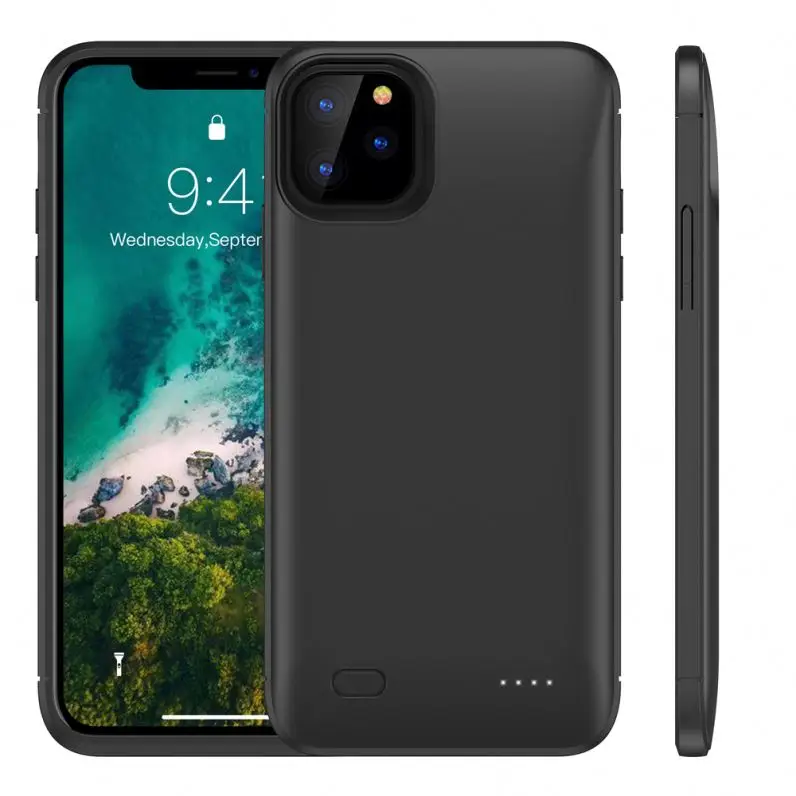4000mAh Rechargeable Cover  Charger Power Bank Battery Case For iPhone 11 Pro Max