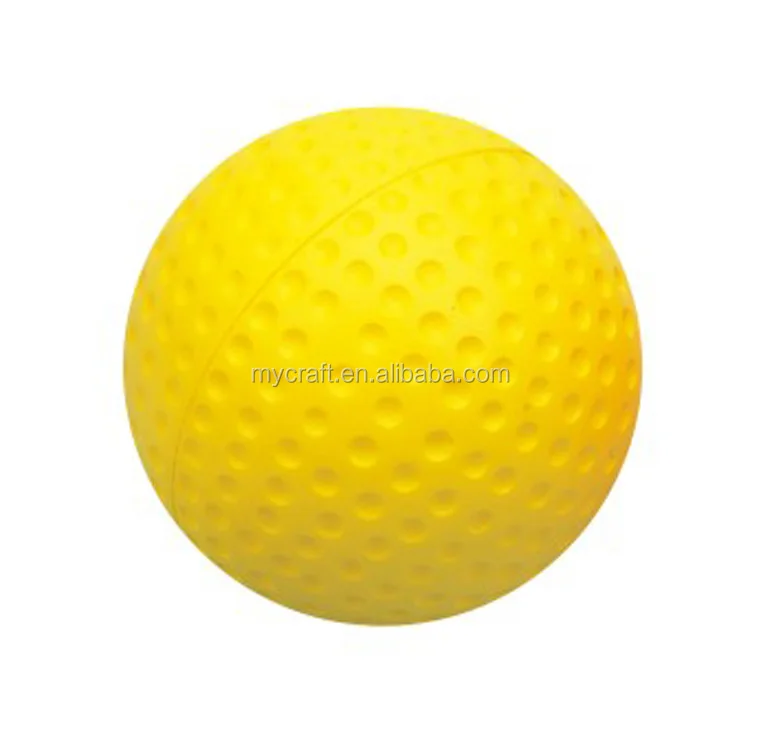 Custom Printed white color 2.5 inch 6.3cm PU Foam Baseball Anti-stress Ball Toys